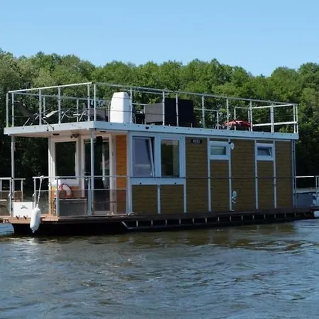 보트호텔 Oeko Budget Hausboot Retreat Mondschein